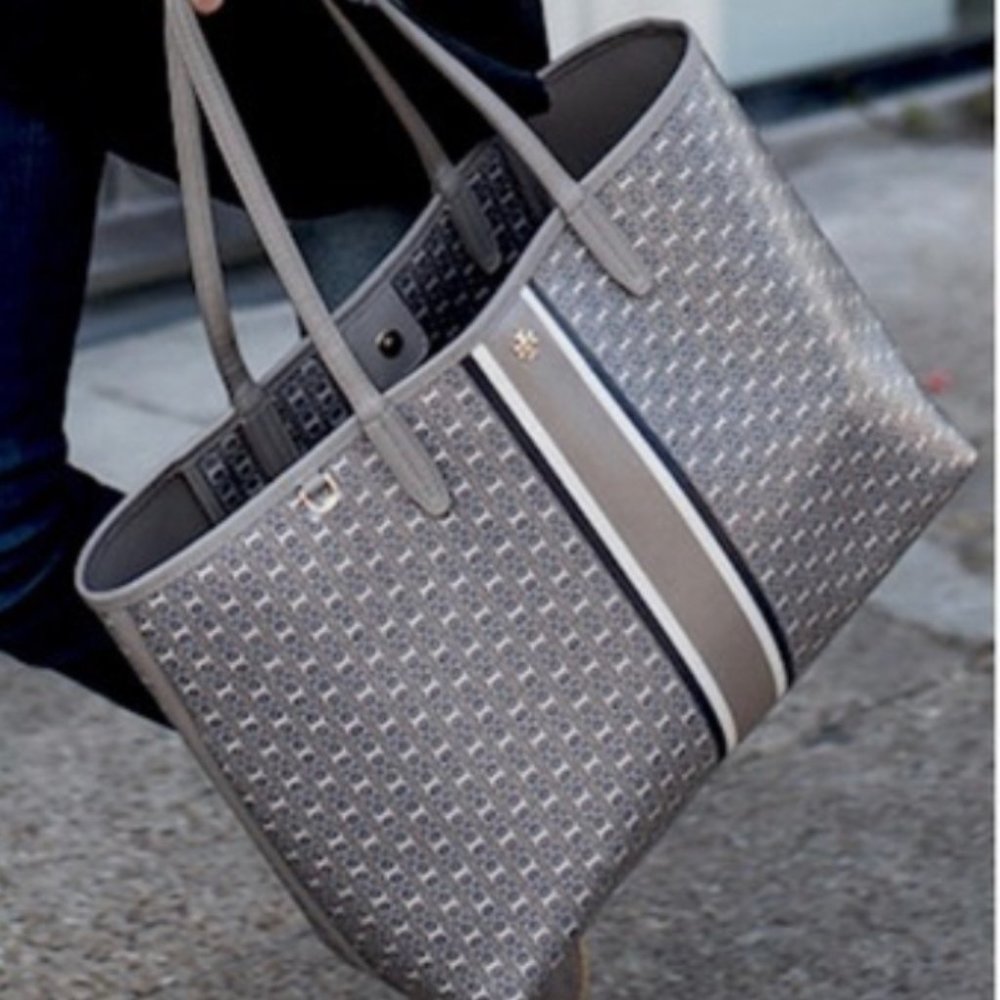 TORY BURCH Gemini Link Coated Tote